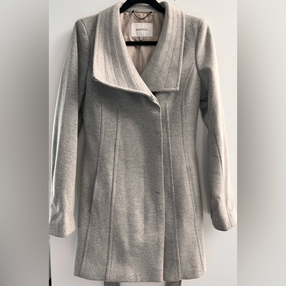 Aritzia Babaton Conner Wool Coat